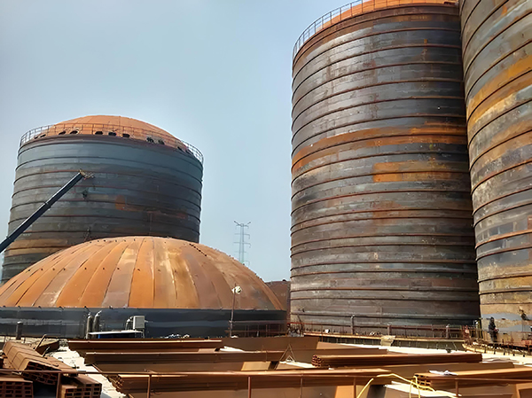 濉溪焦粉钢板仓